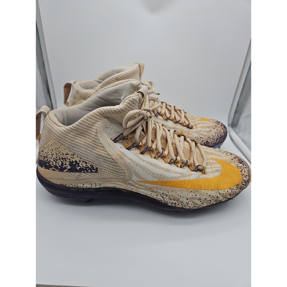 Lsu Fighting Tigers Zoom‎ Trout 3 Promo Sample 2017 World Series Run Cleats Worn main image 5